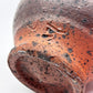 森岡成好 南蛮焼締 碗 鉢 ボウル15.5cm 陶芸家 現代作家 A  ●