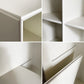 モンタナ MONTANA ベーシックシェルフ BASIC SHELF 1112 2列2段 オープンシェルフ W69.6×D30×H69.6cm ピーター・J・ラッセン Peter J. Lassenアイボリー オフホワイト デンマーク ■
