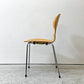 フリッツハンセン Fritz Hansen 3101 アリンコチェア アントチェア 4本脚 ナチュラルビーチ ラッカー仕上げ フェルトグライズ アルネ・ヤコブセン B ●