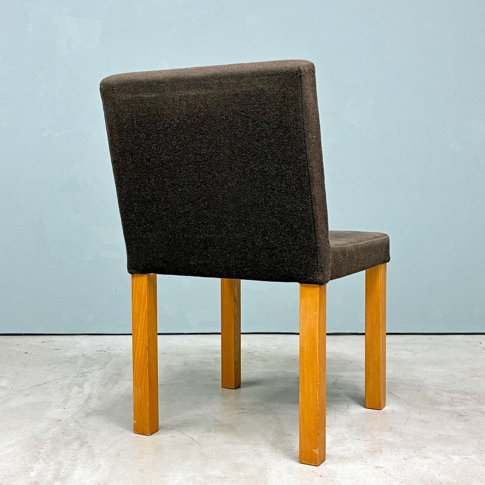 イデー IDEE スクエア レッグスチェア SQUARE LEGS CHAIR メープル材 ファブリック ブラウン 北欧スタイル ◎