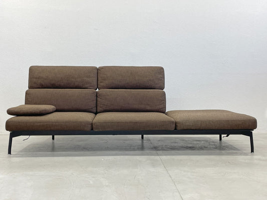 カッシーナ Cassina 288 スレッド ソファ Sled sofa 可変式ハイバック テーブルシェルフ付 ロドルフォ・ドルドーニ 廃盤 〓