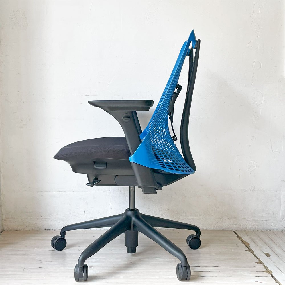 ハーマンミラー Herman Miller セイルチェア SAYL CHAIR デスクチェア オフィスチェア イヴ・ベアール ベリーブルー ★