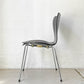フリッツハンセン Fritz Hansen セブンチェア ダイニングチェア ブラック ラッカー再塗装 アルネ・ヤコブセン デンマーク スタッキングチェア 北欧家具 MIONETTA社製シートパッド付き ★