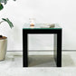 カッシーナイクスシー Cassina ixc ゼン ZEN サイドテーブル アッシュ材 ダークブラウン ガラストップ カトリーヌ・メミ モダンデザイン 廃番 ●