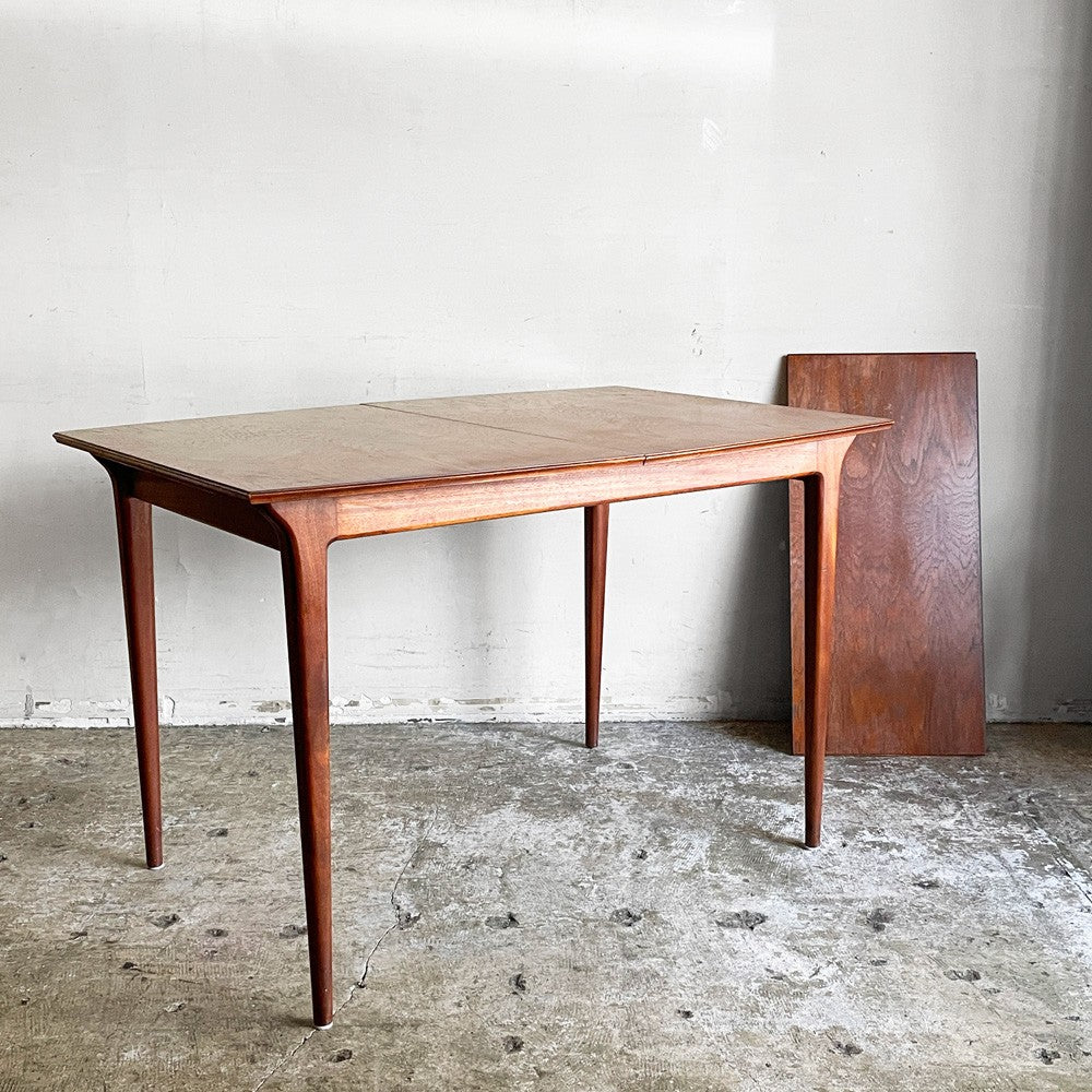 マッキントッシュ A.H.McINTOSH チーク材 エクステンション ダイニングテーブル 伸長式 W115-153cm 北欧デザイン 英国家具 UKビンテージ ■