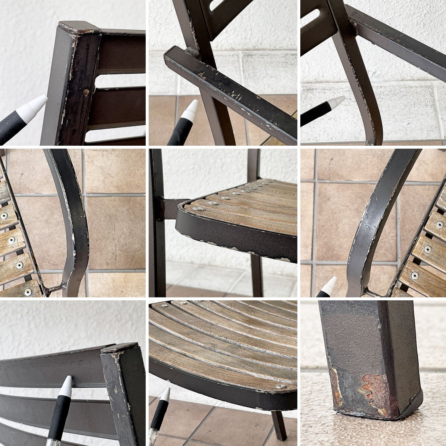 エミュー emu セーニョチェア SEGNOCHAIR ガーデンチェア アーム スタッキング イタリア 2脚セット ◇