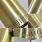 フォグ&モーラップ Fog ＆ Morup ビンテージ トロンボーン Trombone フロアランプ スタンドライト 照明 Jo Hammerborg コード・プラグ換装済み デンマーク ミッドセンチュリーモダン 希少品 ●