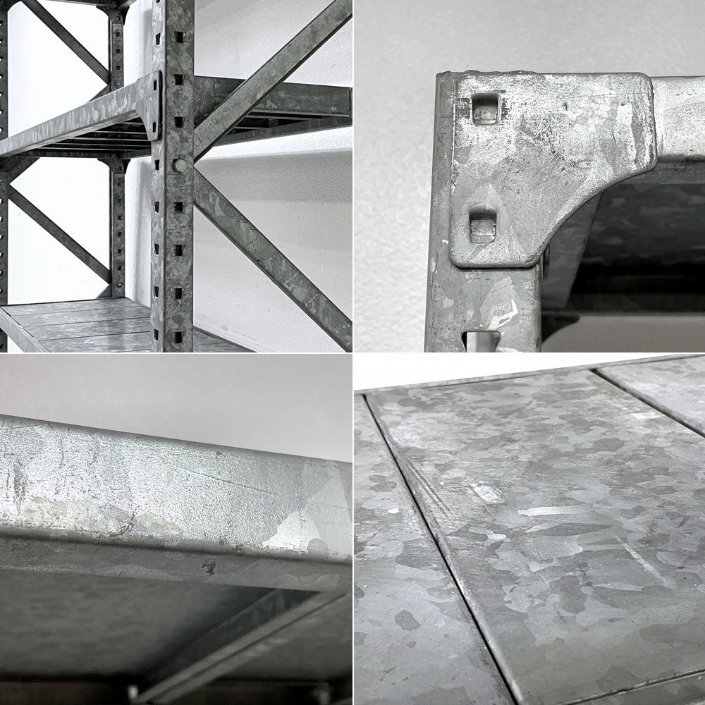 ダルトン DULTON ガルバナイズド シェルフ シングル GALVANIZED SHELF DOUBLE SLF01-S オープンシェルフ インダストリアルデザイン ●