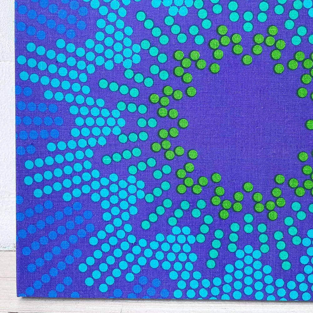 ミラ エックス MIRA-X MIRA-FIORI ビンテージ ファブリックパネル 41×41cm ヴェルナー・パントン Verner Panton ★