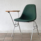 ハーマンミラー Herman Miller サイドシェルチェア セカンド 2nd ビンテージ アプホルスター スクールベース 肘掛けテーブル付 イームズ ミッドセンチュリー A ◇