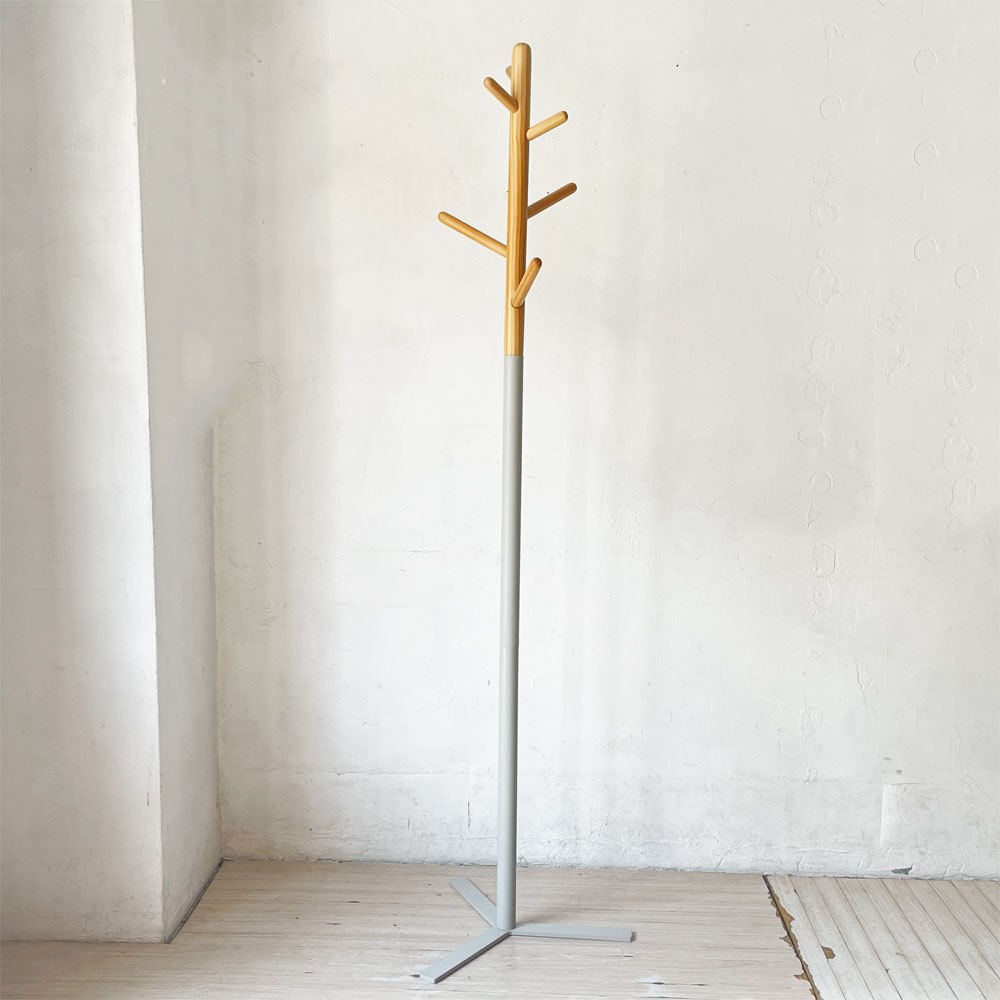 サラサ SARASA リビングコレクション ポールハンガー ハンガーラック コートハンガー 帽子掛け ナチュラル ★