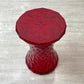 カルテル Kartell ストーン STONE スツール サイドテーブル H46cm ポリカーボネート レッド マルセル・ワンダース イタリア 定価￥47,700- ●