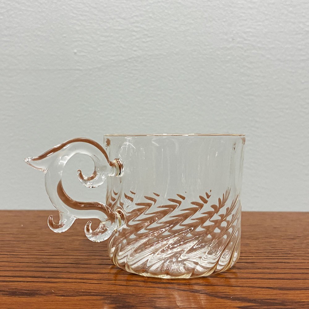 glass atelier えむに ガラス Flow カップ 現代作家 ◎