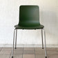 ヴィトラ vitra ハルチューブ HAL Tube サイドチェア ダイニングチェア スタッカブル グリーン ジャスパー・モリソン C ◇