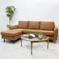 ジャーナルスタンダードファニチャー j.s.F ピーエスエフ カウチソファ PSF COUCH SOFA W210cm 3人掛けソファ オットマン レザー調 USB充電 コンセント付属 参考価格165,000円 ●