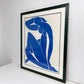 アンリ マティス Henri Matisse ブルーヌード2 Blue Nudes II シルクスクリーン ポスター W98×H103.5cm 額装品 ●