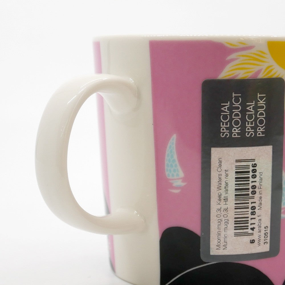 アラビア ARABIA ムーミンマグ MOOMIN キープウォータークリーン 2015年 スウェーデン限定 フィンランド 北欧食器 ●
