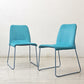 カッシーナ Cassina ixc. メンブレン MEMBRANE スタッキングチェア ダイニングチェア ブルー イタリア A ●