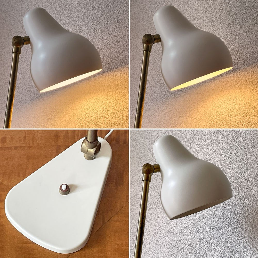 ルイスポールセン Louis Poulsen VL38 Table ラジオハウス テーブルランプ ホワイト LED 2段階調光 ヴィルヘルム・ラウリッツェン デンマーク 名作照明 定価107,800円 ◇