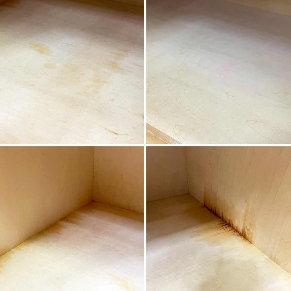 イクスス ikususu FURNITURE ガラスキャビネット 飾り棚 本棚 アルダー材 ナチュラルモダン 廃番 ●