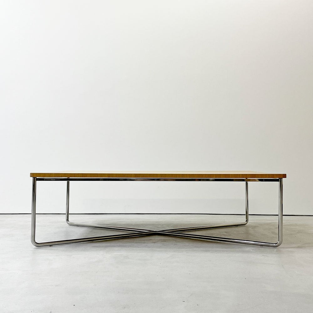 シボネ CIBONE センターテーブル ローテーブル オーク材 × スチール W120.5cm 片山正通 ナチュラルデザイン モダン ●