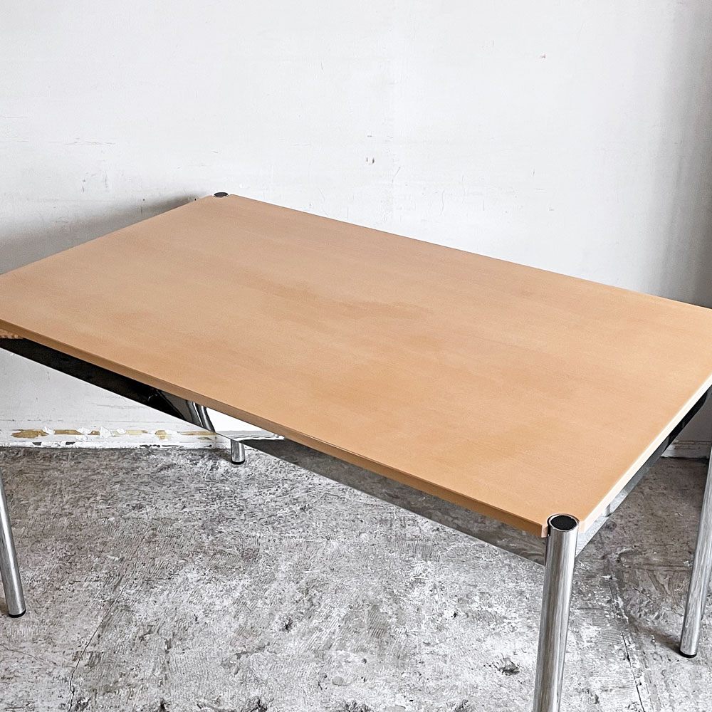 USMハラー USM Haller モジュラーファニチャー Modular Furniture ハラーテーブル ワークデスク ナチュラル ビーチ材 天板 ■