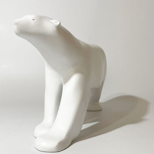 ルーヴル美術館 ムラージュ工房 ポーラーベア Polar Bear レプリカ フランソワ ポンポン Francois Pompon シロクマ オブジェ MMM メゾン・デ・ミュゼ・デュ・モンド 定価￥59.400- ★