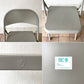 チューブラースチール フォールディングチェア TUBULAR STEEL FOLDING CHAIR 折りたたみ椅子 グレー アメリカ インダストリアル PFS取扱 B ◇