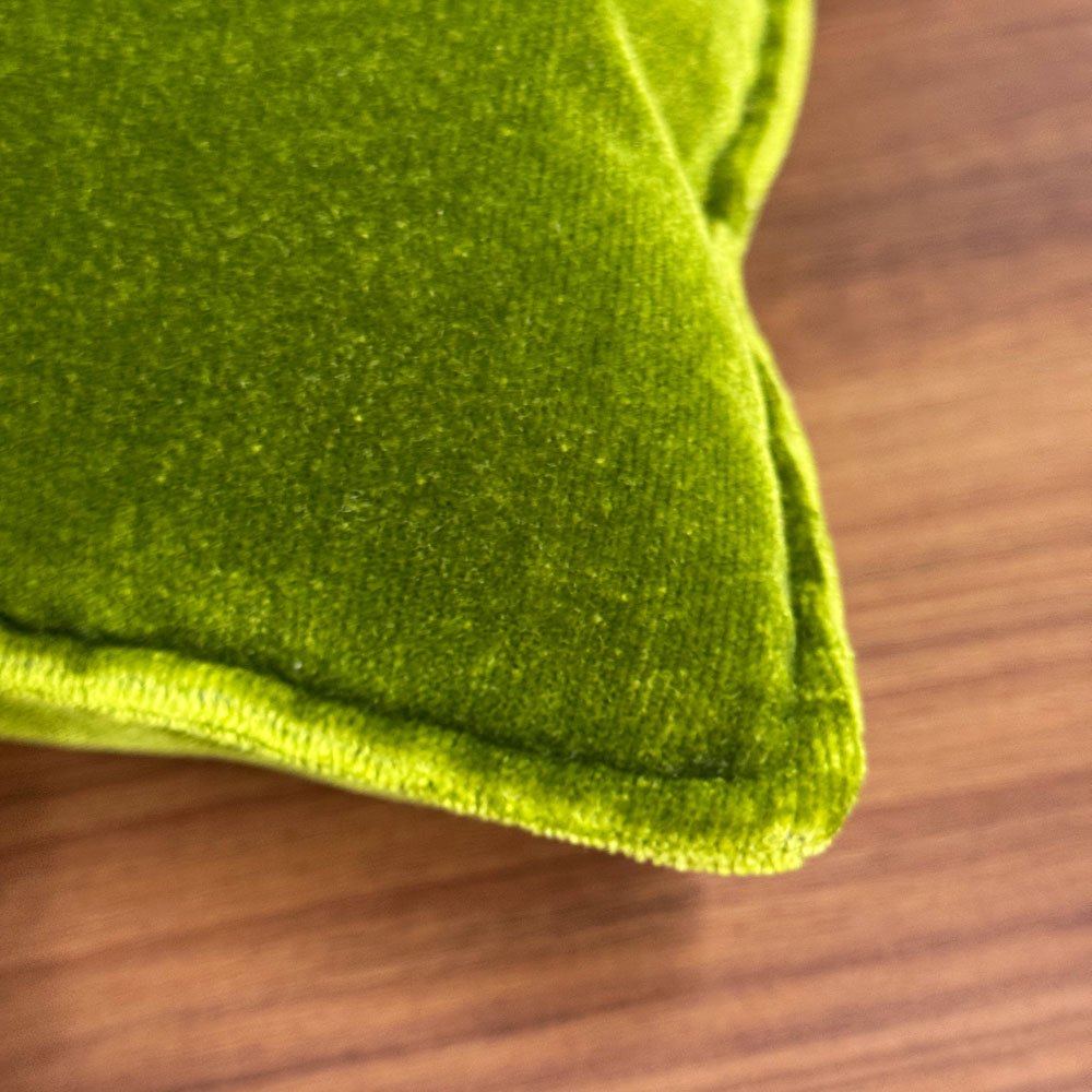 カリモク60 karimoku60 フェザー クッション モケットグリーン 2個セット ◎