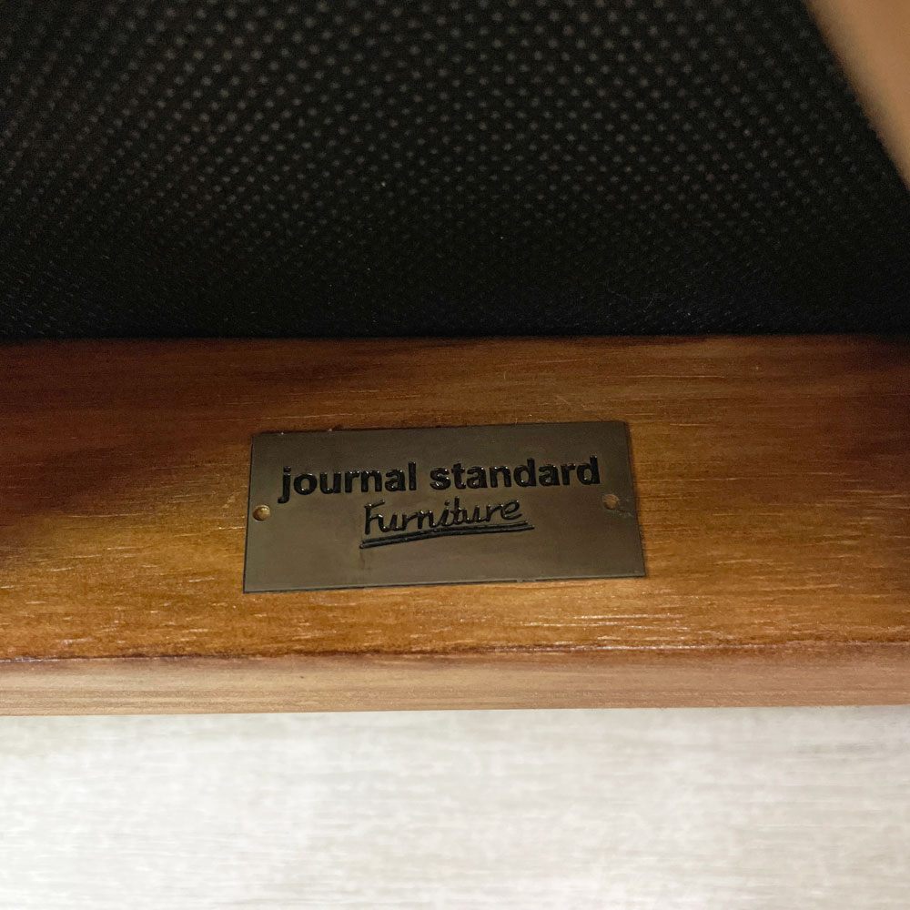 ジャーナルスタンダードファニチャー j.s.F シノン CHINON CHAIR ダイニングチェア PVCレザーシート  ラバーウッド材 ブラック A ●