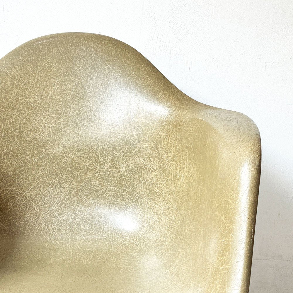 ハーマンミラー Herman Miller アームシェルチェア FRP製 2nd ビンテージ Hベース  C&R イームズ ミッドセンチュリー ★