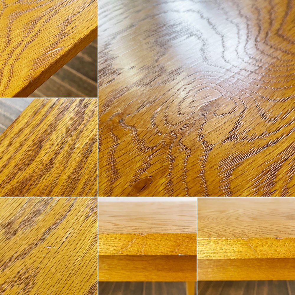パシフィックファニチャーサービス P.F.S. デペンデントハウス ティーテーブル DH TEA TABLE ローテーブル Sサイズ W102cm ナラ材 ライトブラウン 定価￥52,800- ◎