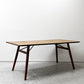 トラックファニチャー TRUCK FURNITURE スットテーブル SUTTO TABLE ダイニングテーブル ナラ無垢材 ナチュラルカラー インダストリアル 参考定価￥268,400- ●