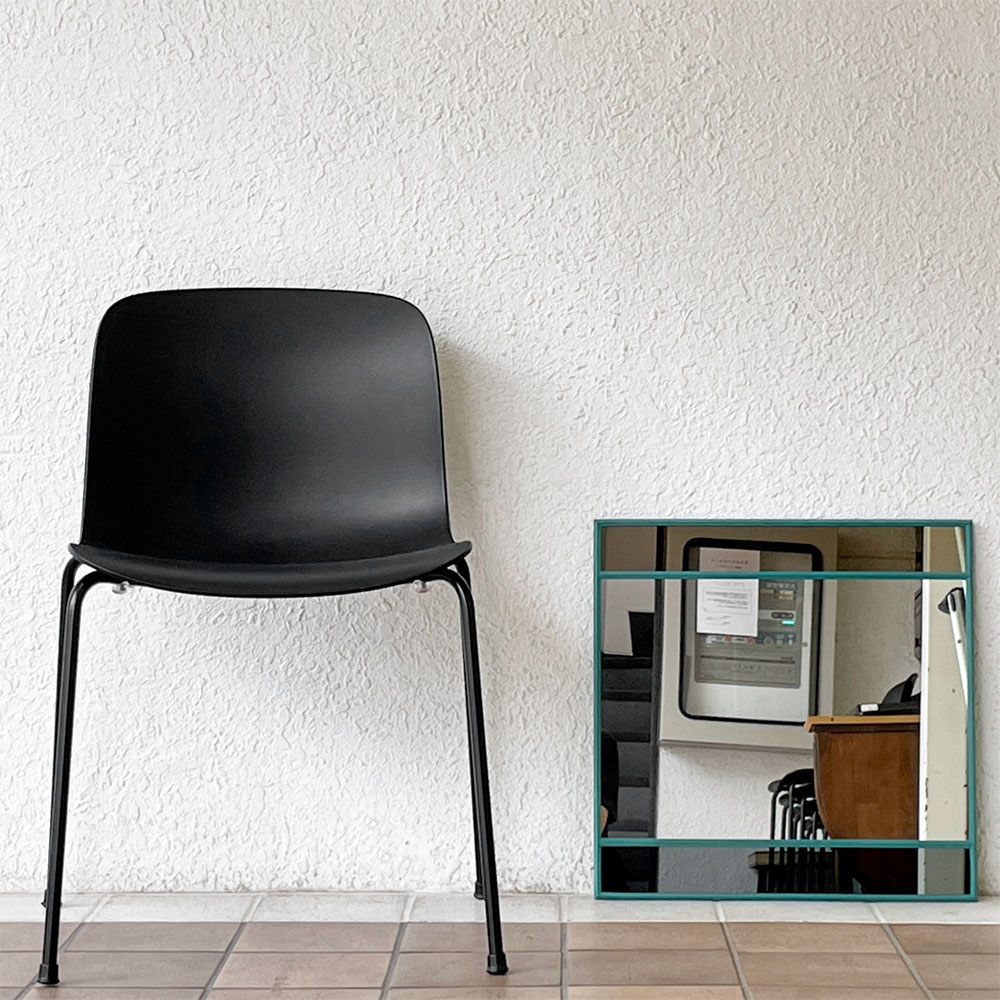 マジス MAGIS ヴィトレイル VITRAIL ウォールミラー 50×50cm グリーン 壁掛け ミラー インガ･センペ イタリアモダン 未使用品 定価￥89,100- ◇