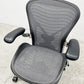 ハーマンミラー Herman Miller アーロンチェア デスクチェア Bサイズ ポスチャーフィット ウェイブ ポリッシュドアルミベース ビル・スタンフ ＆ ドン・チャドウィック 〓