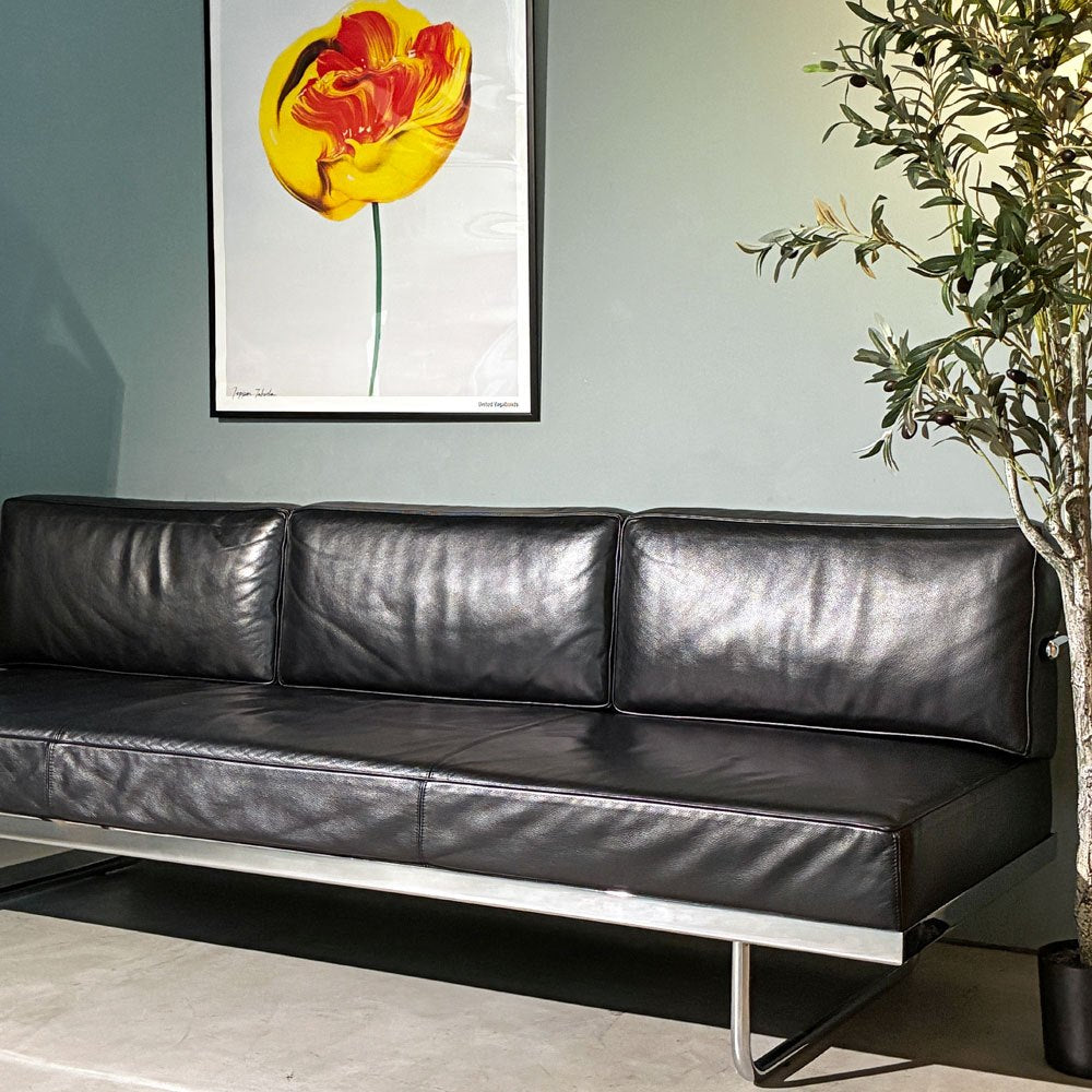 カッシーナ Cassina カナぺ アパルトマン ル・コルビュジエ ソファ 5 CANAPE, APPARTEMENT LE CORBUSIER LC5 デイベッドソファ 3Pソファ 本革 ル・コルビジェ ◎