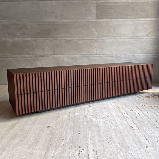 アルモニア ARMONIA LUSSY テレビボード 934F AVボード W180cm ウォールナット ソフトクローズ モダンデザイン 定価￥149,990- ♪