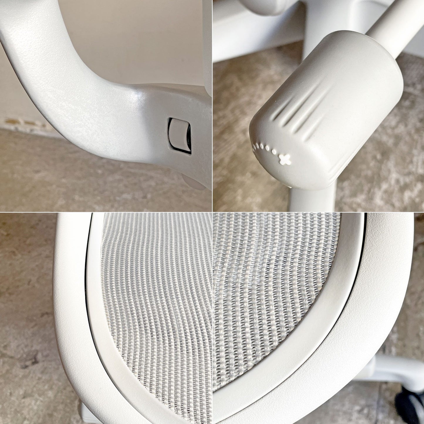 ハーマンミラー Herman Miller アーロンチェア リマスタード フル装備 Bサイズ ミネラル ポスチャーフィットSL デスクチェア オフィスチェア ビル・スタンフ ＆ ドン・チャドウィック ■