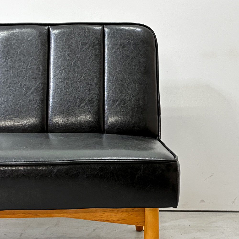 ウニコ unico ワイス WYTHE ベンチバックレスト 二人掛けソファ 2PSOFA カフェスタイル 廃番 定価￥52,800- ●