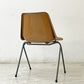 ヒリー HILLE ポリサイドチェア POLYSIDE CHAIR ロビン・デイ ROBIN DAY ダークグレイフレーム × ベージュ PEAT イギリス ●