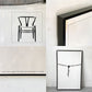 カールハンセン＆サン Carl Hansen & Son Yチェア CH24 ポスター 額装品 アクリル 100 × 62cm ポールサロモンセン Paul Salomonsen ★