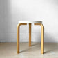 アルテック artek スツール60 Stool60 スツール 3本脚 ホワイトラッカー アルヴァ・アアルト 北欧家具 定価￥48,400 ★