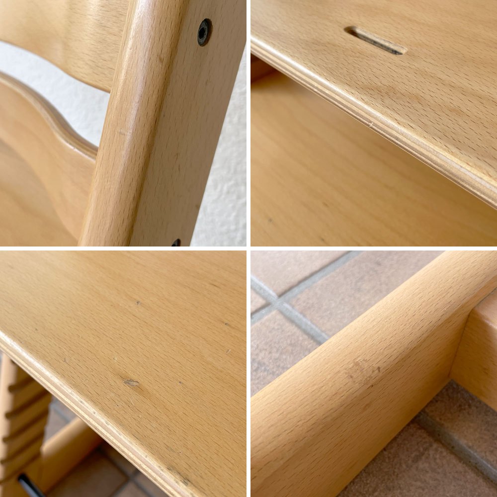 ストッケ STOKKE トリップトラップ TRIPP TRAPP ベビーチェア キッズチェア S/N3～ ナチュラル ノルウェー 北欧家具 ◇