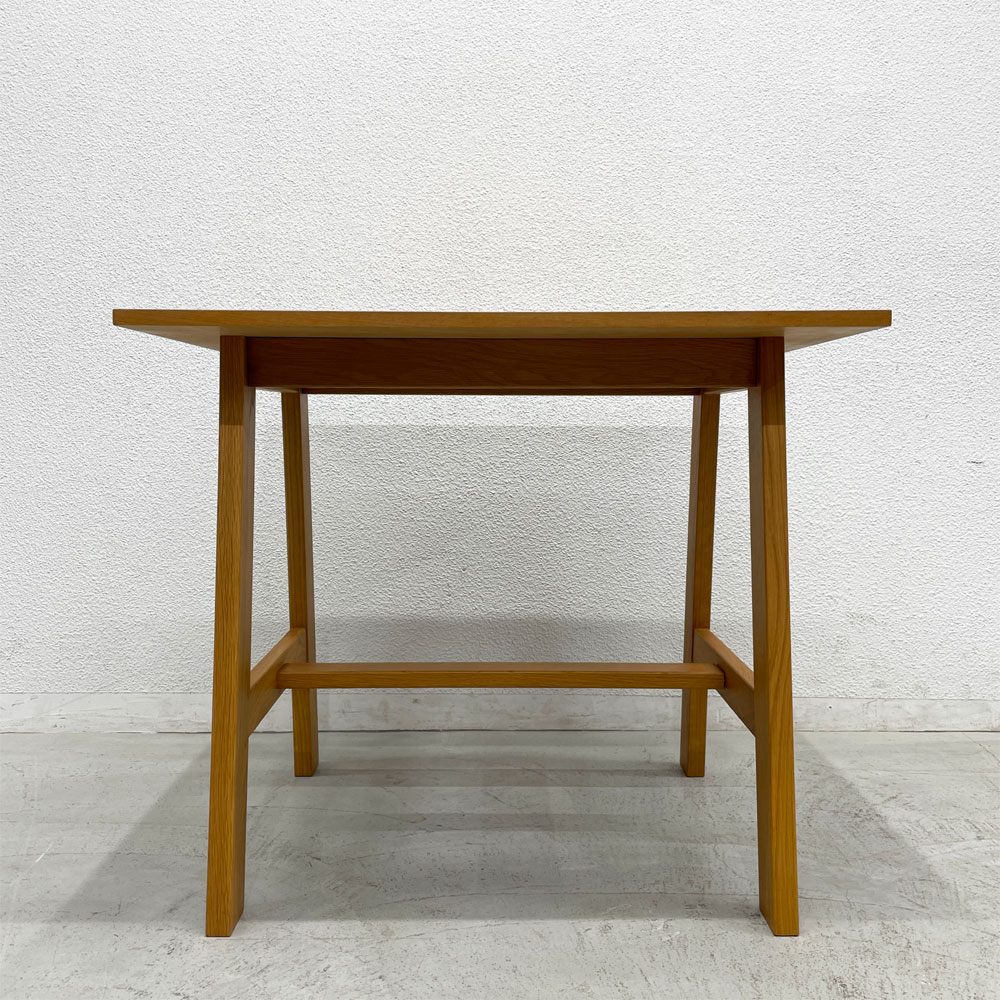 ウニコ unico ノート NOTE ダイニングテーブル オーク材 W85cm ナチュラル 〓