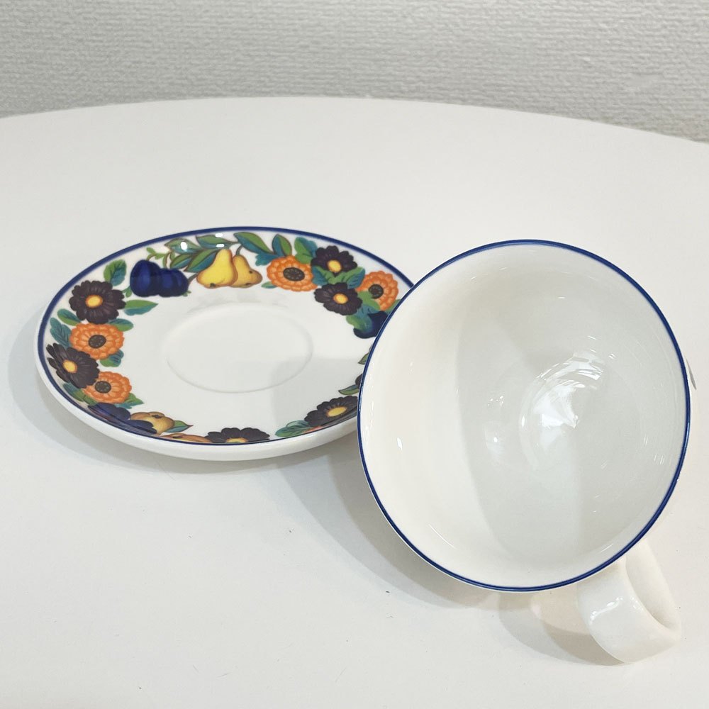ロイヤルコペンハーゲン ROYAL COPENHAGEN ゴールデンサマｰ GoldenSummer カップ＆ソーサー 北欧雑貨 B ◎
