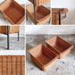 イデー IDEE ワラビー WALLABY バスケットスタンド BASKET STAND ラタン スチール ブラック ■