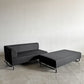 アクタス ACTUS オウンエス OWN-S フラットソファ 背もたれ＆アームなし W145cm スチール脚 カバー欠品 参考定価￥69,300- 〓