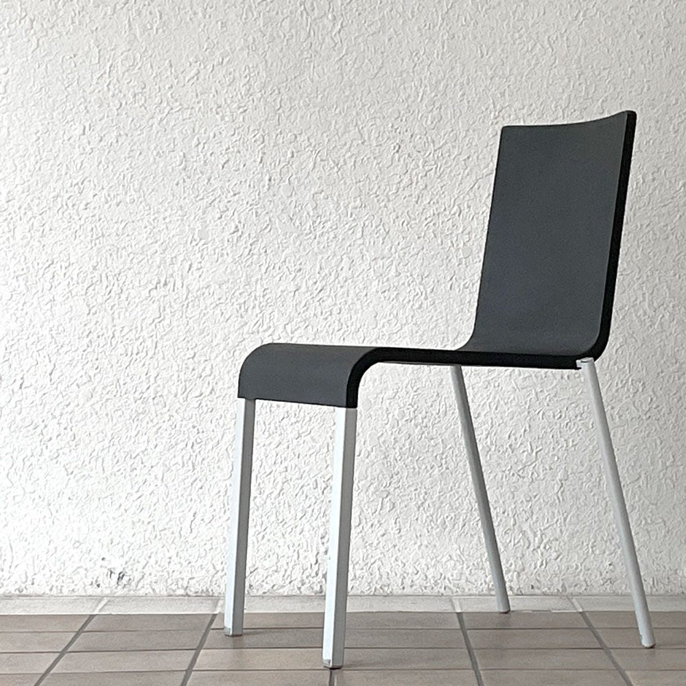ヴィトラ vitra. ゼロスリー .03 ダイニングチェア ノンスタッキングチェア マールテン・ヴァン・セーヴェレン Maarten Van Severen ブラック A ◇