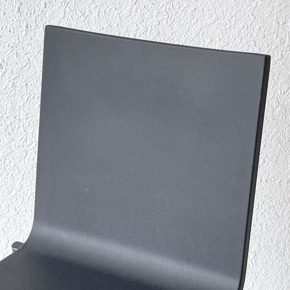 ヴィトラ vitra. ゼロスリー .03 ダイニングチェア スタッキングチェア マールテン・ヴァン・セーヴェレン Maarten Van Severen ブラック B ◇