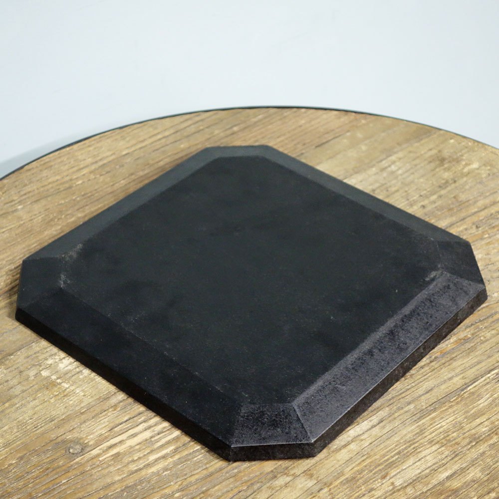 蝶野秀紀 和紙貼八角盆 漆器 31cm スクエアトレイ 現代作家 Ｂ ◎